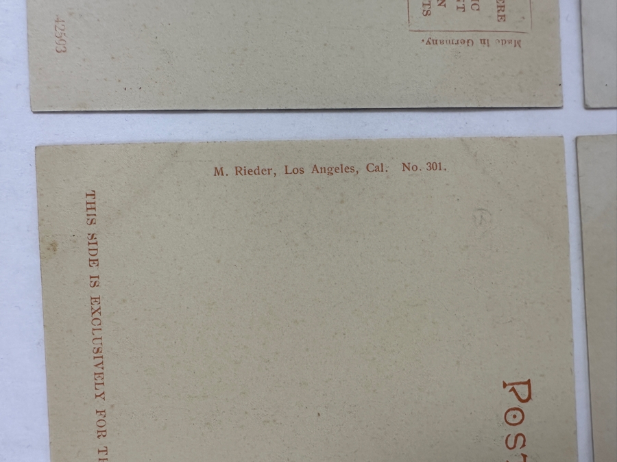 Just Added - (5) Antique Hotel Del Coronado Postcards [Photo 12]