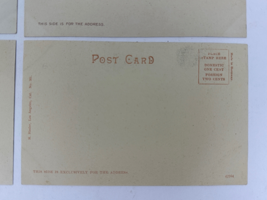 Just Added - (5) Antique Hotel Del Coronado Postcards [Photo 10]