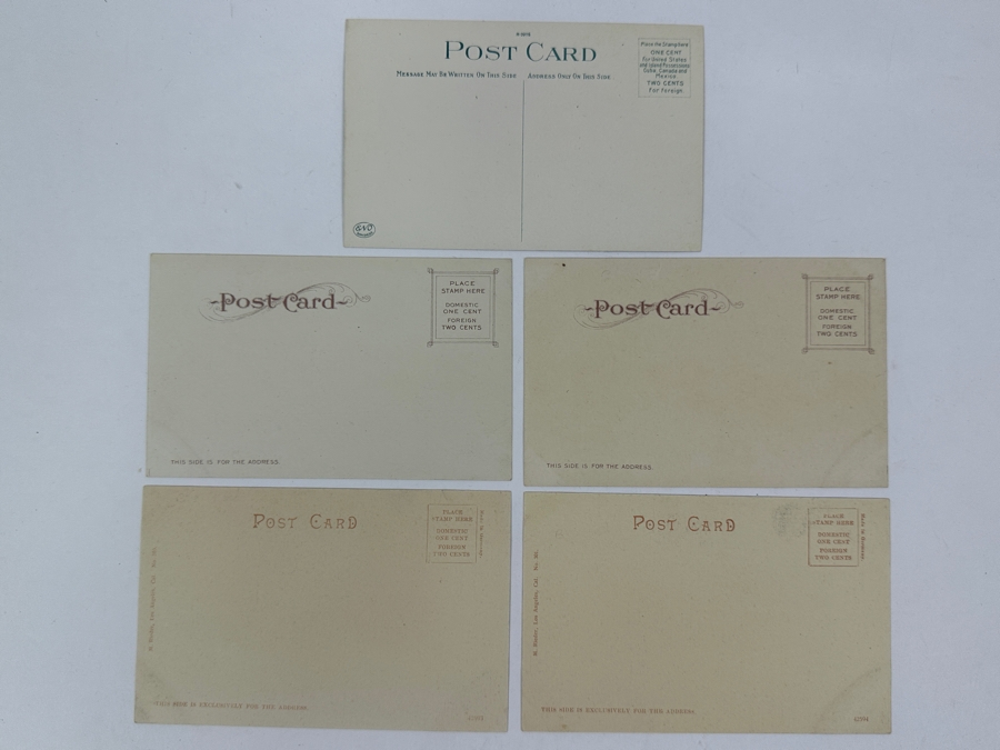 Just Added - (5) Antique Hotel Del Coronado Postcards [Photo 9]