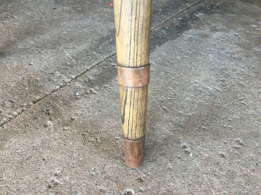 Modern Looking Custom End Tables With Coins Pennies Dimes [Photo 5]