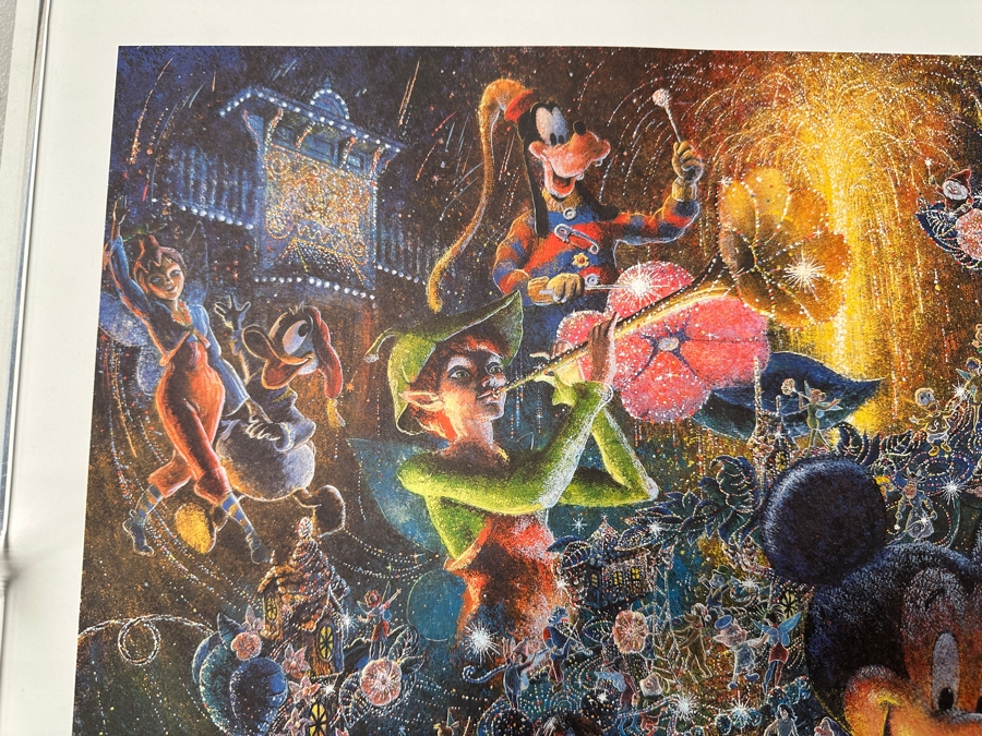 Charles Boyer (1935-2021, American) Limited Edition Artist Signed Lithograph Titled 'Cast Member Light Magic Premiere 1997' Numbered 505 Of 2000 20 X 24 [Photo 5]