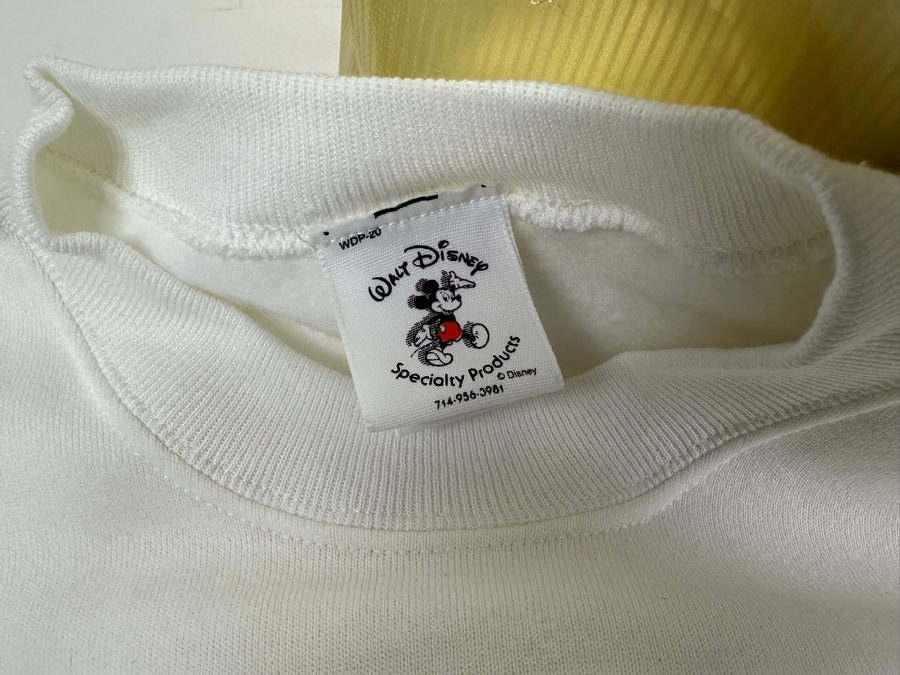 Rare Original Elizabeth Taylor's 60th Birthday Party At Disneyland Resort Swag Bag Given To The Elite 1,000 Celebrities Attending The Event On Feb 27, 1992 8PM W/ Large Sweatshirt, Program Of Events, Invitation & New Wrapped White Diamonds Perfume [Photo 7]