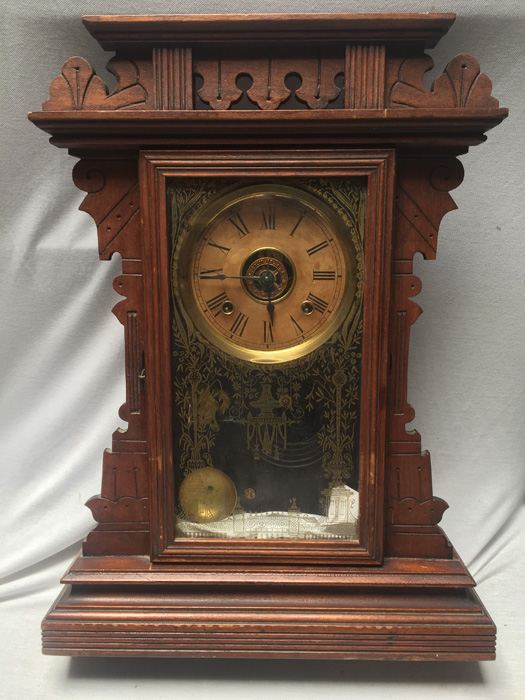 Ansonia Mantel Clock - Patent 1882