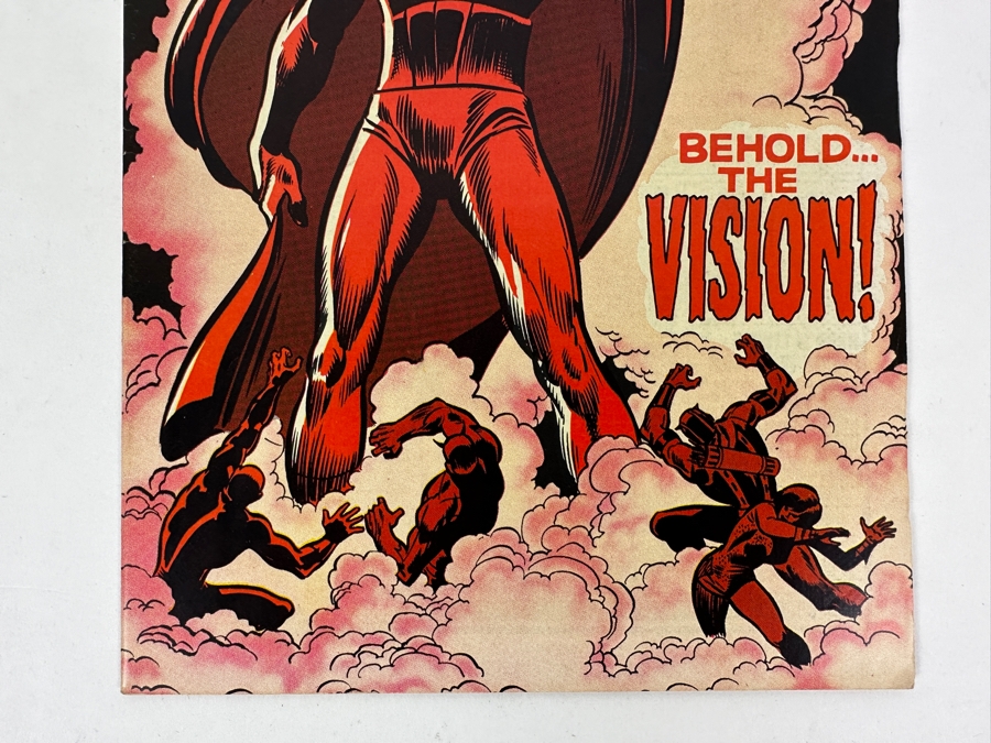 Vintage 1968 The Avengers #57 Comic Book First Appearance Of The Vision [Photo 3]