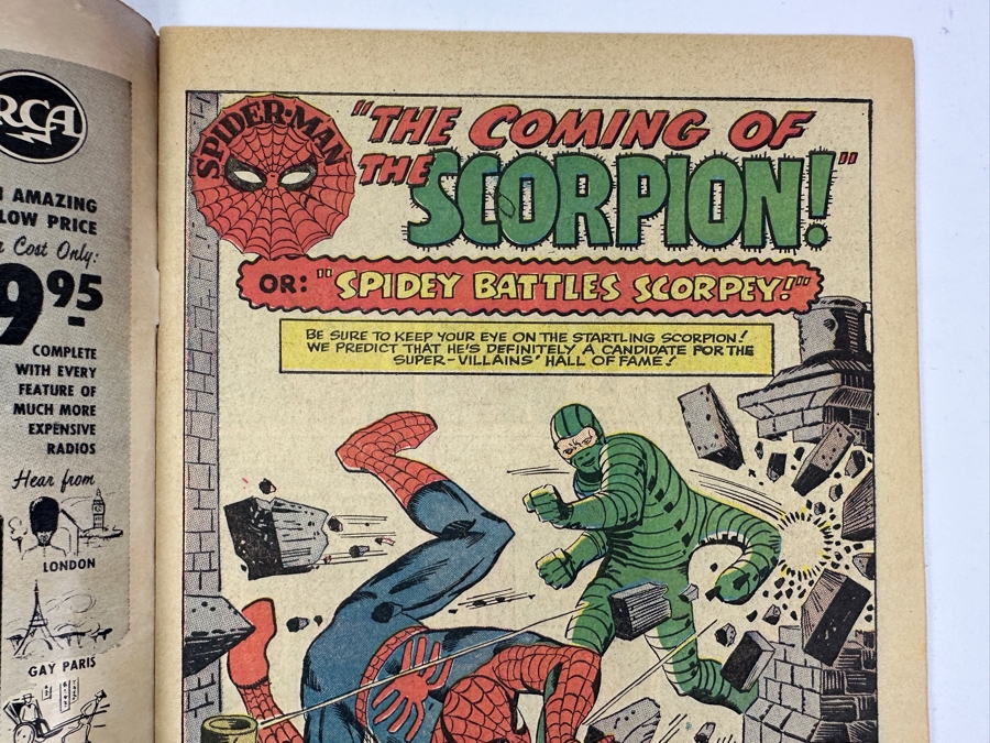 Vintage 1964 The Amazing Spider-Man #20 Comic Book First Appearance Of The Scorpion [Photo 8]