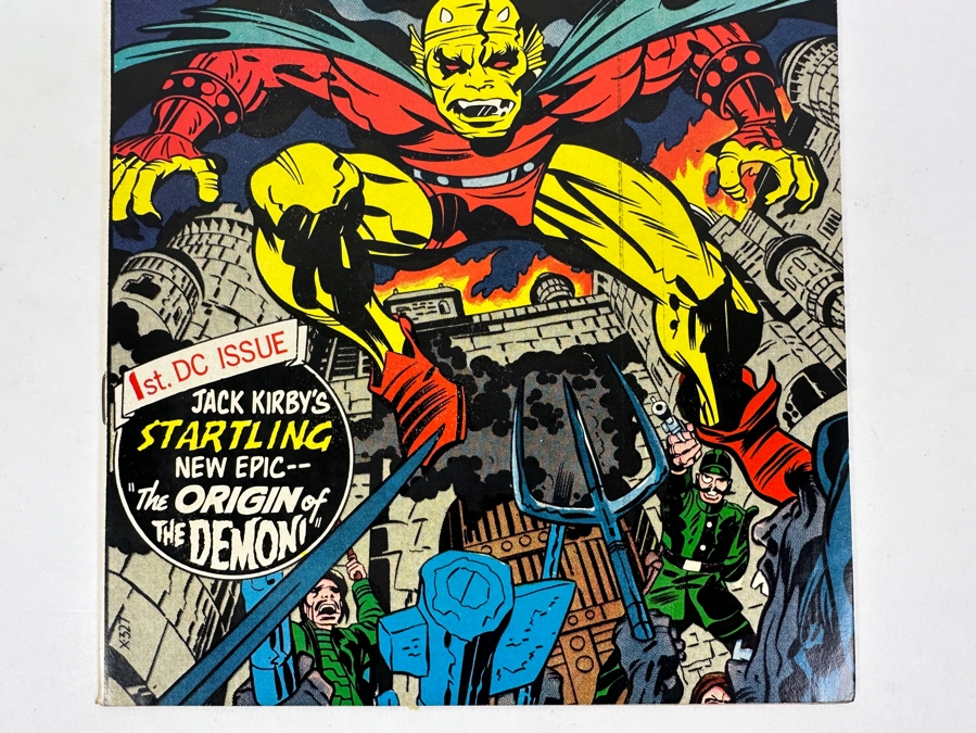 Vintage 1972 The Demon #1 Comic Book DC Comics Jack Kirby's Startling New Epic 'The Origin Of The Demon' [Photo 3]