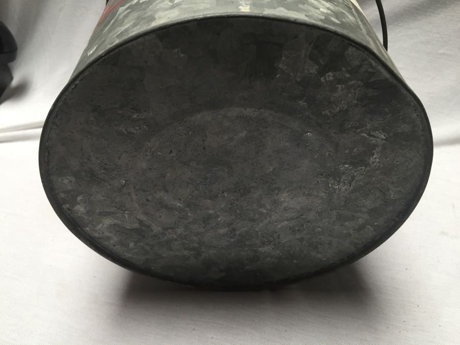 Vintage Galvanized Metal Minnow Bucket - Yeaco [Photo 10]