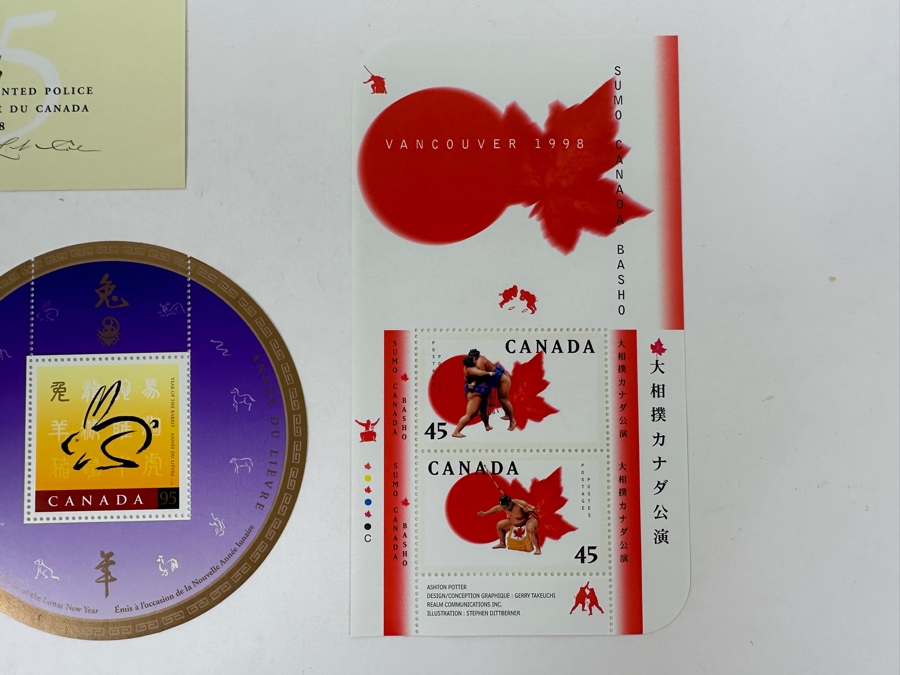 Just Added - Canadian 2001 Coin & Collection Of Mint Canadian Stamps [Photo 15]