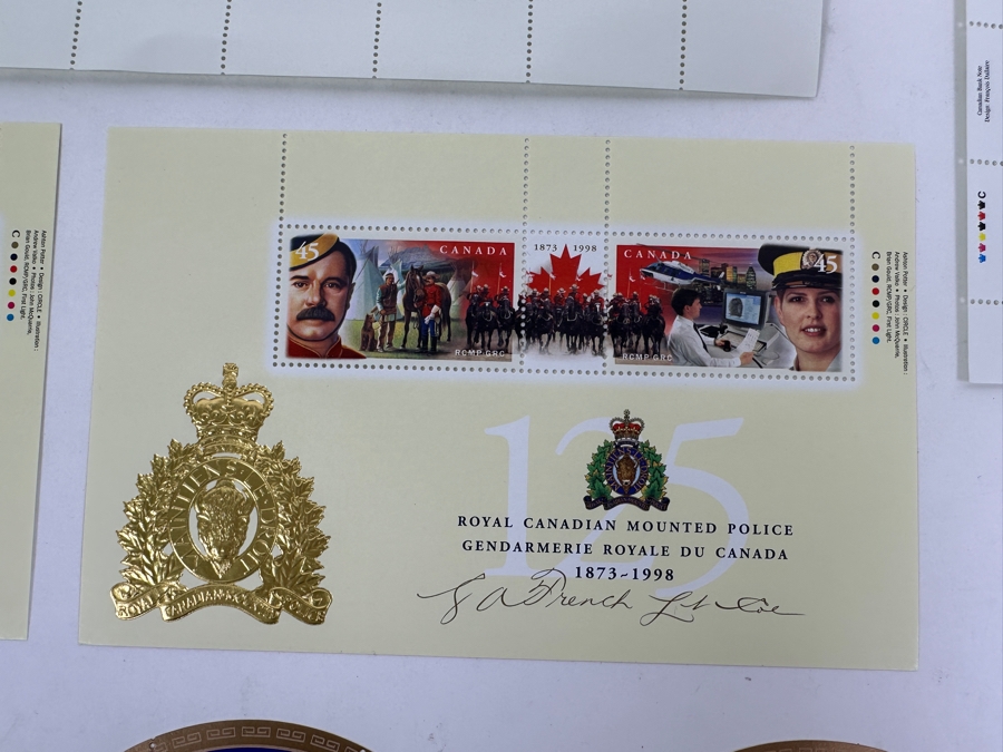 Just Added - Canadian 2001 Coin & Collection Of Mint Canadian Stamps [Photo 10]