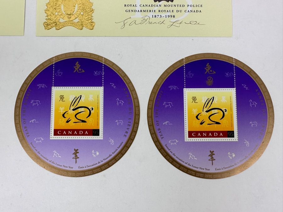 Just Added - Canadian 2001 Coin & Collection Of Mint Canadian Stamps [Photo 14]