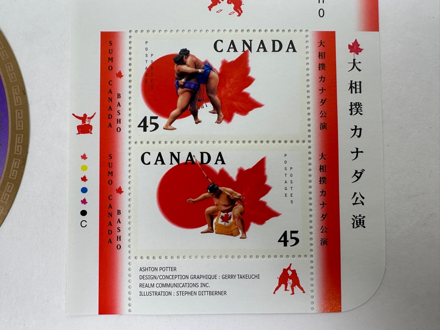 Just Added - Canadian 2001 Coin & Collection Of Mint Canadian Stamps [Photo 16]