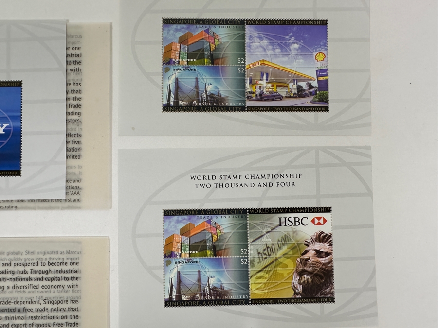 Just Added - Three Sets Of Singapore - A Global City Mint Stamps Series Retails $145 [Photo 3]