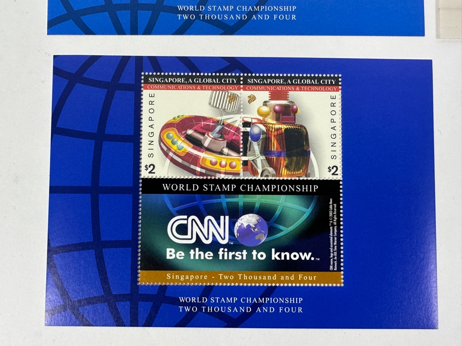 Just Added - Singapore - (3) A Global City Mint Stamps Series Retails $145 [Photo 3]