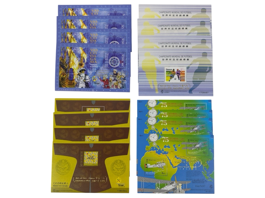 Just Added - (16) Macau China Mint Stamps [Photo 1]