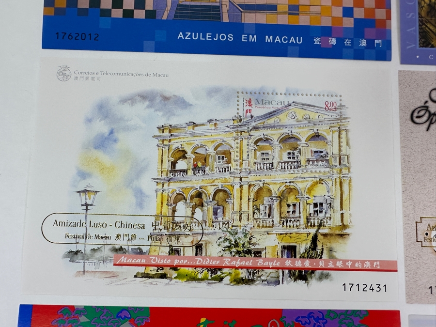 Just Added - (12) Macau China Mint Stamps [Photo 8]