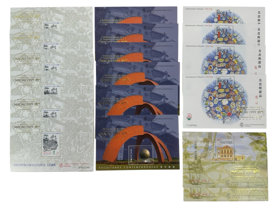 Just Added - (18) Macau China Mint Stamps [Photo 1]