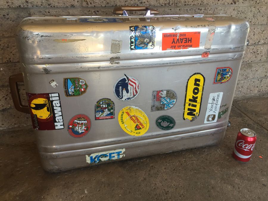 Vintage Aluminum Zero Halliburton Luggage On Casters - Retails for $1,000+ [Photo 4]