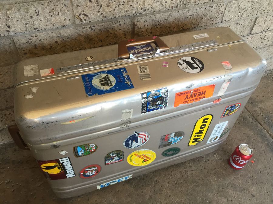 Vintage Aluminum Zero Halliburton Luggage On Casters - Retails for $1,000+ [Photo 5]