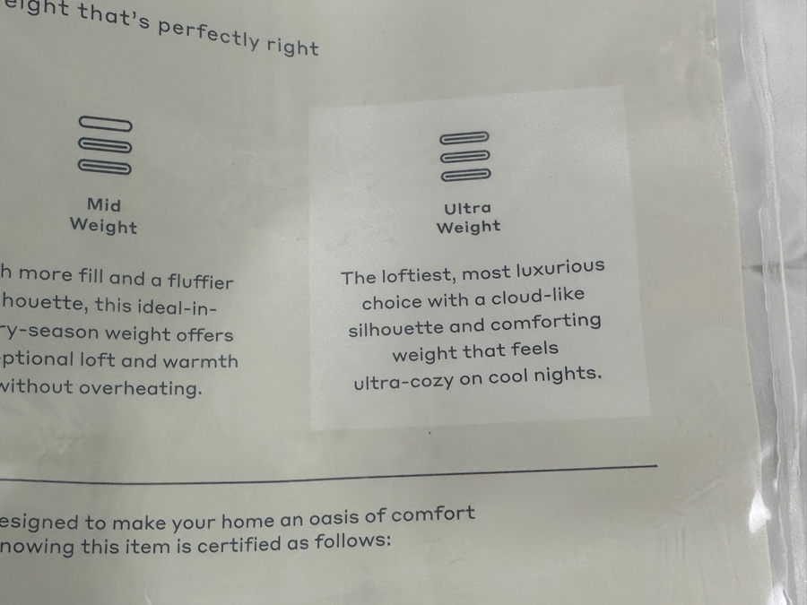 Just Added - New Casaluna Ultra Weight Down Alternative Comforter Full/Queen [Photo 7]