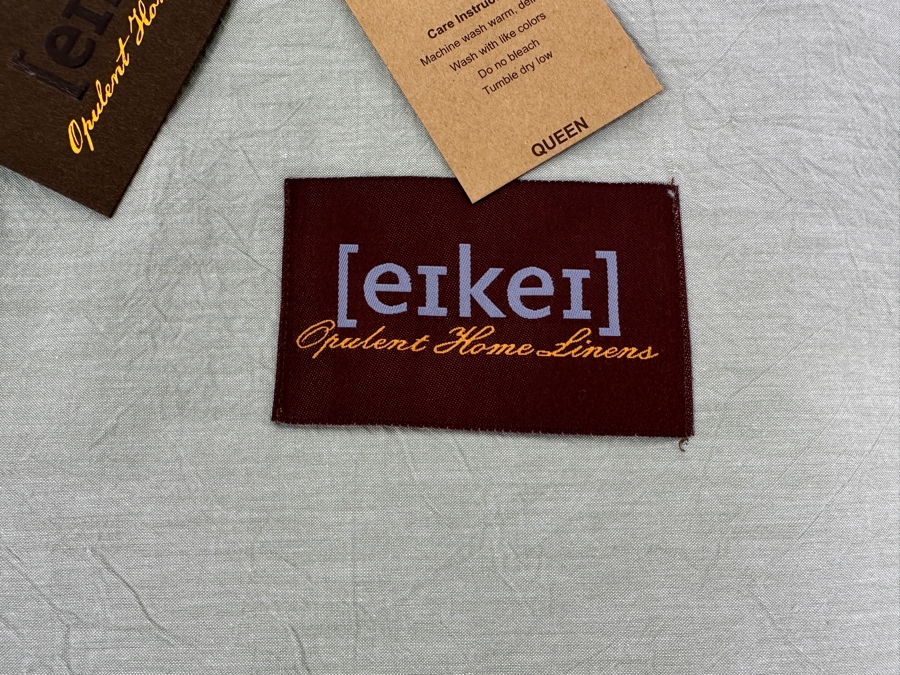 Just Added - New Eikei 100% Cotton Queen Size Duvet Cover Set With 2 Pillow Shams [Photo 4]