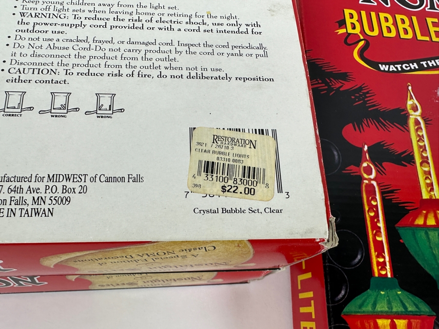 Just Added - Four Sets Of Noma Bubble-Lites [Photo 7]