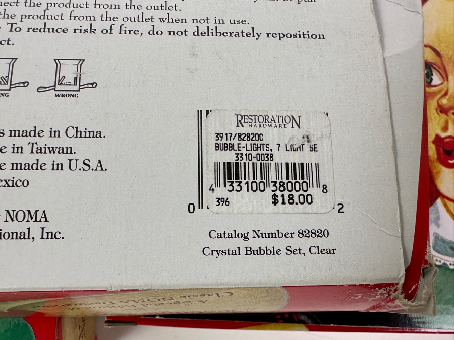 Just Added - Four Sets Of Noma Bubble-Lites [Photo 6]