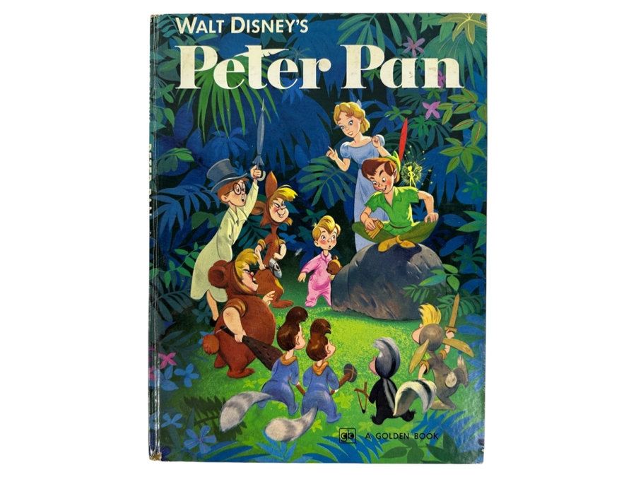 Vintage 1952 Walt Disney's Peter Pan Golden Book [Photo 1]