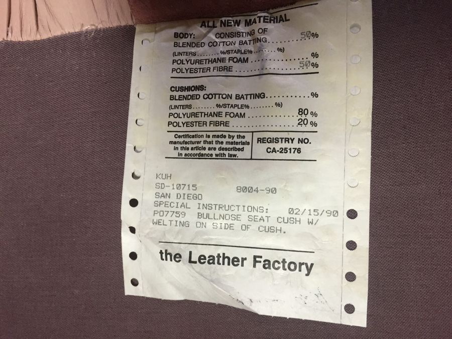 Leather Sofa Loveseat Chair Ottoman 4-Piece Set [Photo 35]