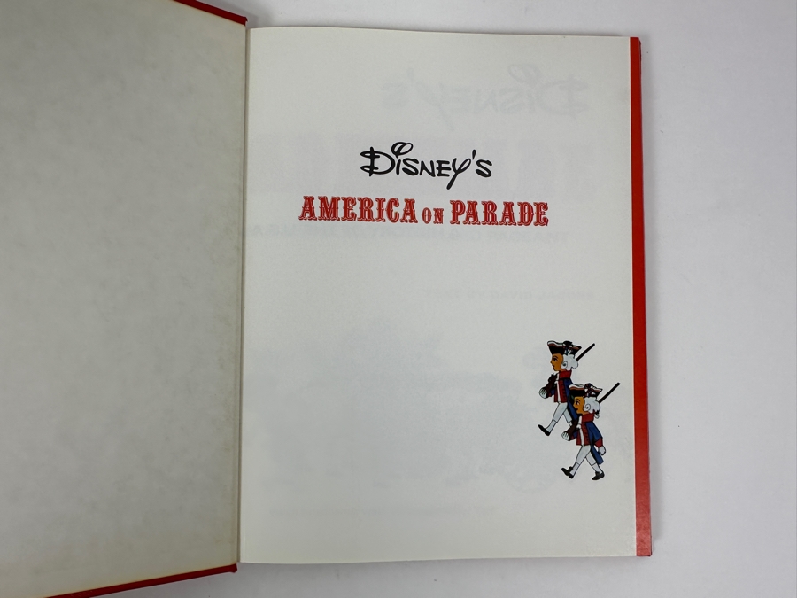 Vintage 1975 Hardcover Book Disney's America On Parade [Photo 4]