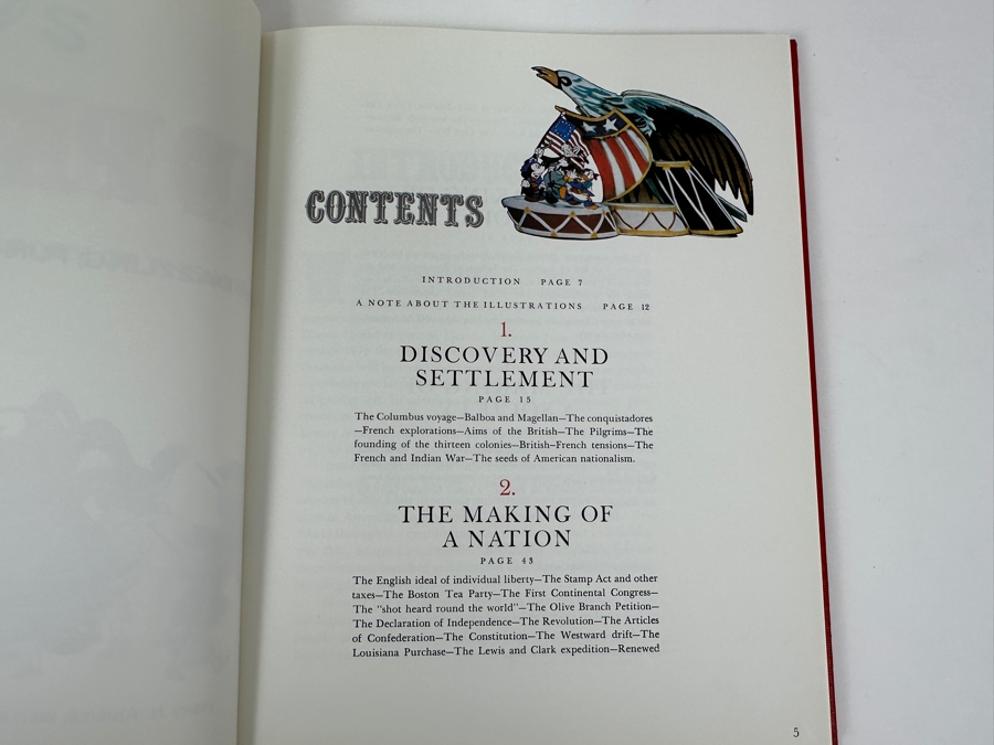 Vintage 1975 Hardcover Book Disney's America On Parade [Photo 6]