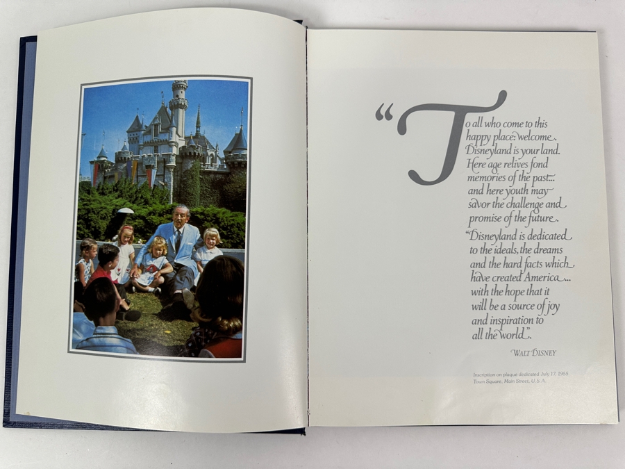 Vintage 1979 Hardcover Book Disneyland The First Quarter Century [Photo 5]