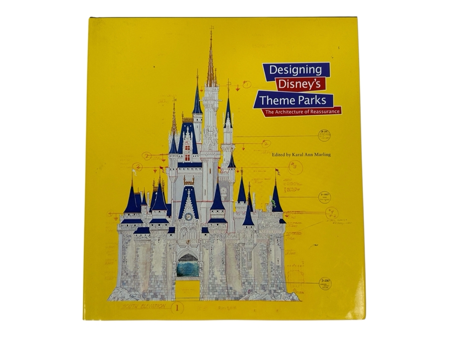 Vintage 1997 Hardcover Book Designing Disney's Theme Parks The Architecture Of Reassurance [Photo 1]