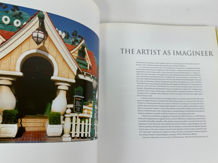 Vintage 1997 Hardcover Book Designing Disney's Theme Parks The Architecture Of Reassurance [Photo 14]