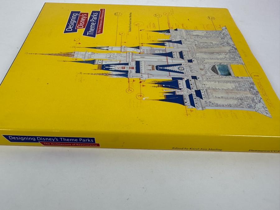 Vintage 1997 Hardcover Book Designing Disney's Theme Parks The Architecture Of Reassurance [Photo 2]