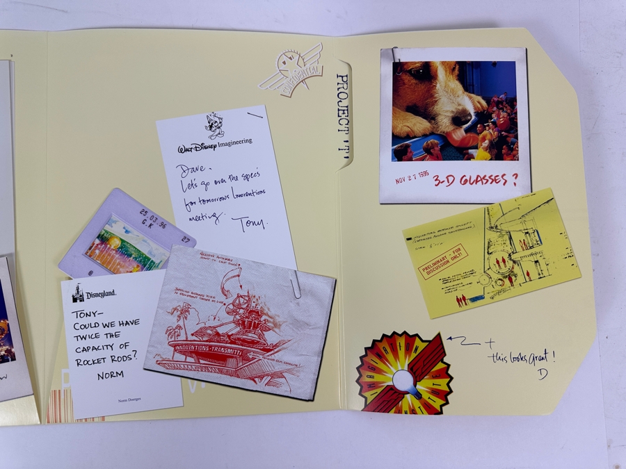 Vintage 1996 Disneyland Tomorrowland Press & Publicity Media Kit With Photos And Letters [Photo 14]