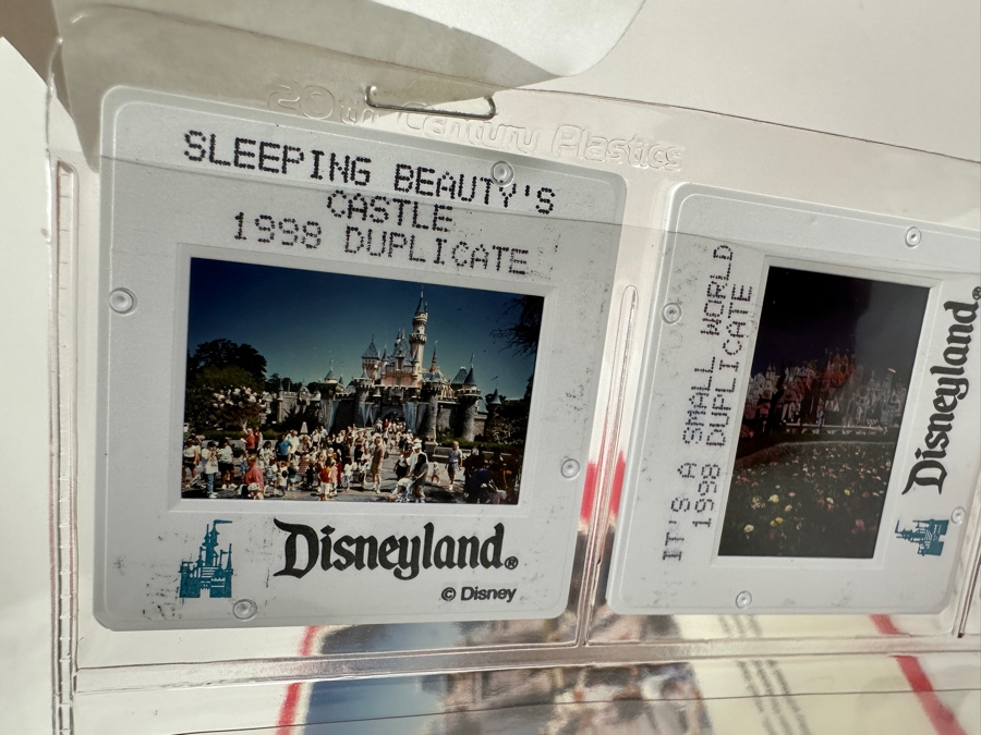 Vintage 1998 Disneyland Tomorrowland Press & Publicity Media Kit Featuring Slides, Photographs And Letters [Photo 4]