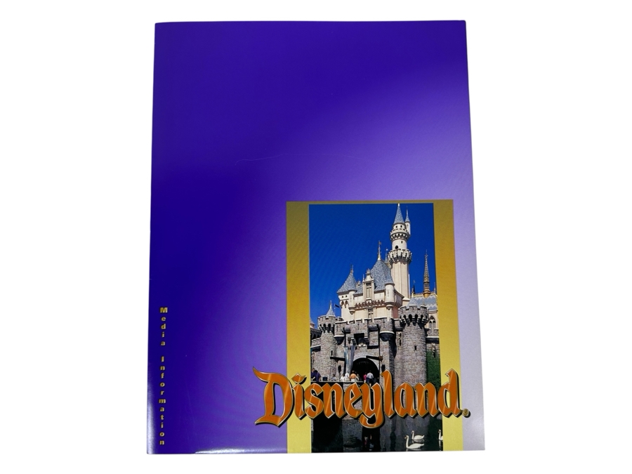 Vintage 1998 Disneyland Tomorrowland Press & Publicity Media Kit Featuring Slides, Photographs And Letters [Photo 2]
