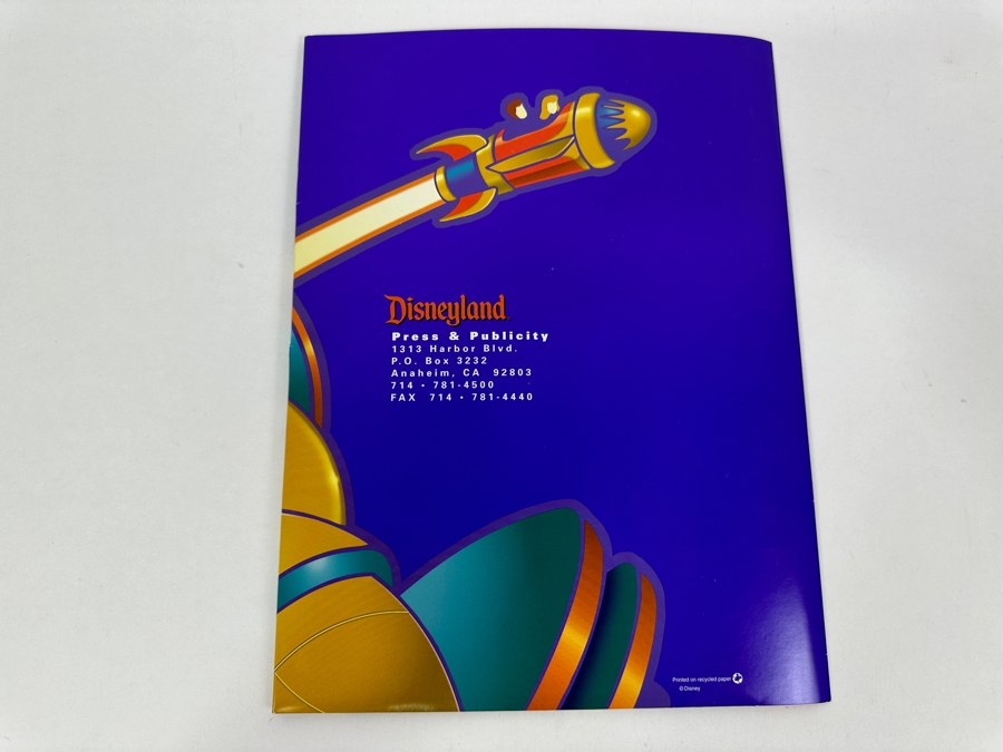 Vintage 1998 Disneyland Tomorrowland Press & Publicity Media Kit Featuring Slides, Photographs And Letters [Photo 12]