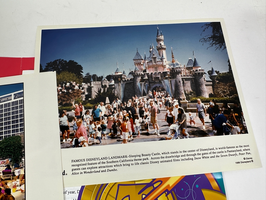 Vintage 1998 Disneyland Tomorrowland Press & Publicity Media Kit Featuring Slides, Photographs And Letters [Photo 8]