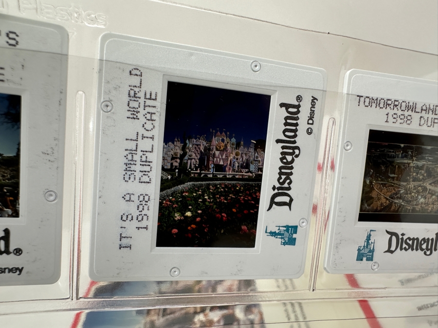 Vintage 1998 Disneyland Tomorrowland Press & Publicity Media Kit Featuring Slides, Photographs And Letters [Photo 5]