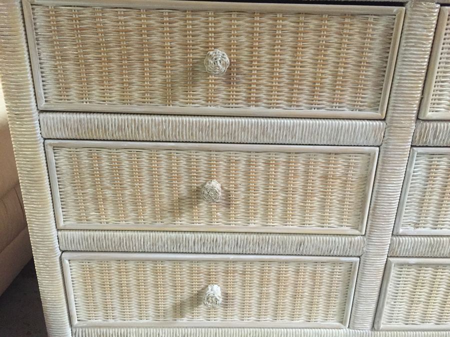 Wicker 6-Drawer Dresser [Photo 5]