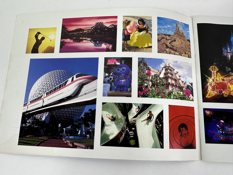Vintage 1984 Walt Disney World A Pictorial Souvenir Featuring The Magic Kingdom And EPCOT Center [Photo 3]