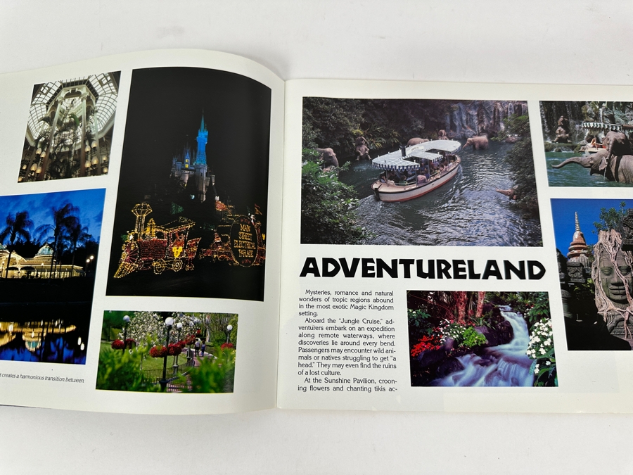 Vintage 1984 Walt Disney World A Pictorial Souvenir Featuring The Magic Kingdom And EPCOT Center [Photo 7]
