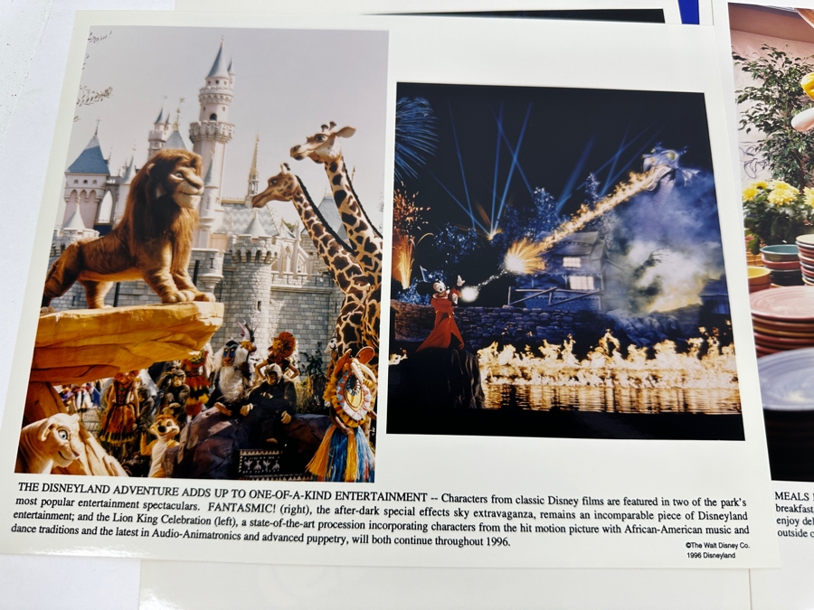 Vintage 1996 Disneyland Press & Publicity Kit With Photos And Letters - Farewell Season Of The Main Street Electrical Parade [Photo 8]