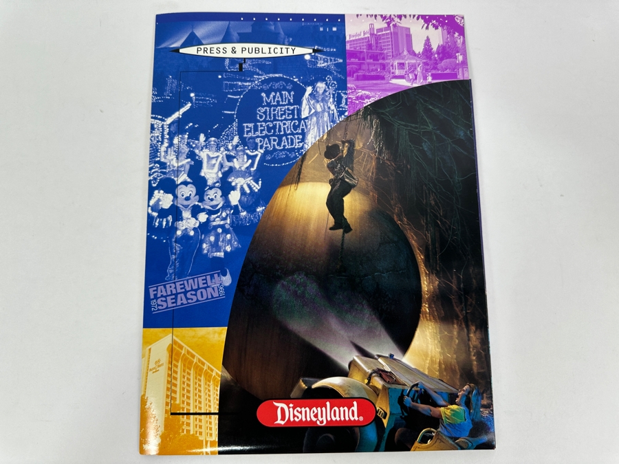 Vintage 1996 Disneyland Press & Publicity Kit With Photos And Letters - Farewell Season Of The Main Street Electrical Parade [Photo 3]