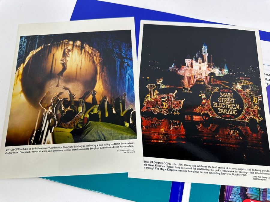 Vintage 1996 Disneyland Press & Publicity Kit With Photos And Letters - Farewell Season Of The Main Street Electrical Parade [Photo 6]