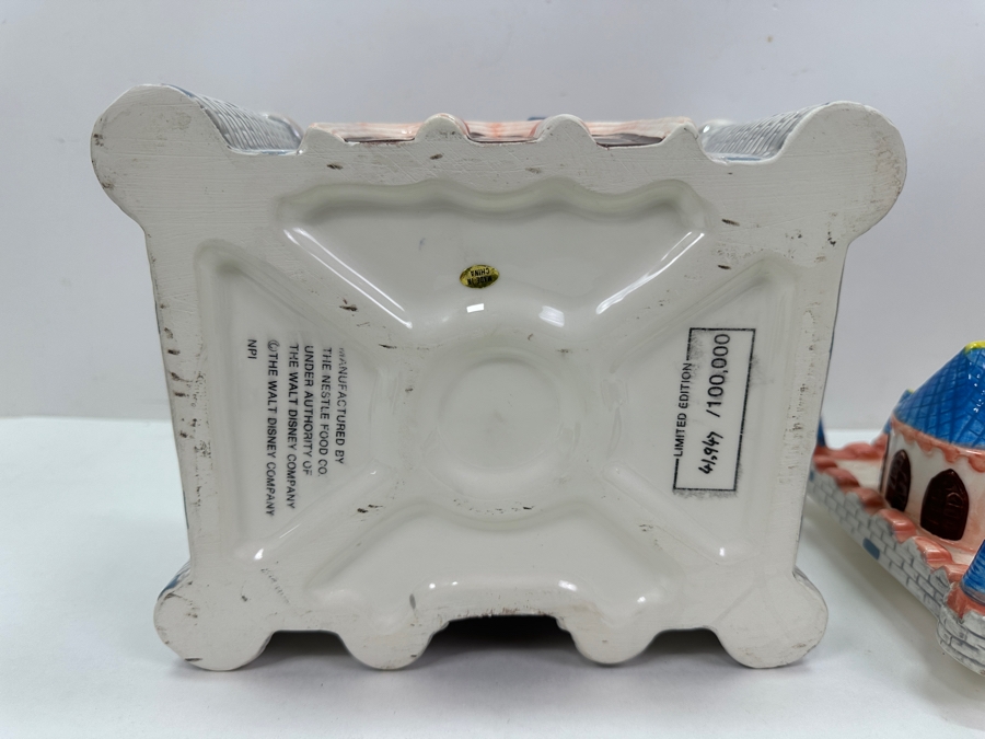 Limited Edition Disneyland 40th Anniversary Cookie Jar Nestle With COA 9W X 7D X 11H [Photo 9]