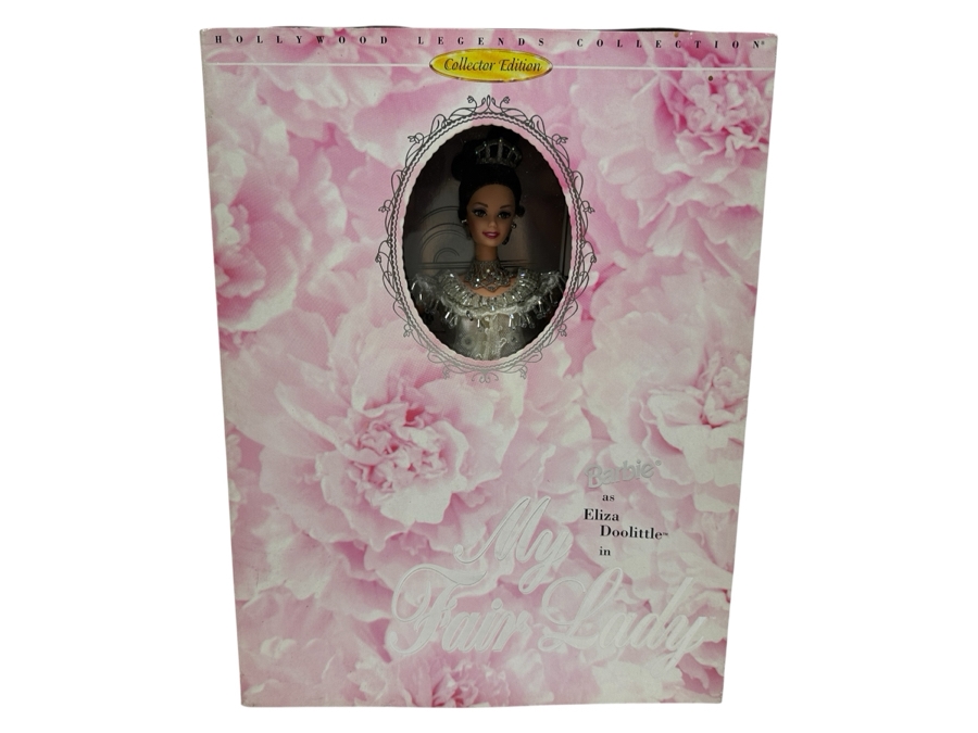 Vintage 1995 Mattel Hollywood Legends Collection Eliza Doolittle In My Fair Lady Barbie Doll With Box 15500 [Photo 2]