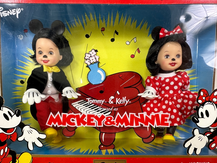 Vintage 2002 Mattel Barbie Collectibles Collector Edition Mickey & Minnie Barbie Doll With Box [Photo 3]