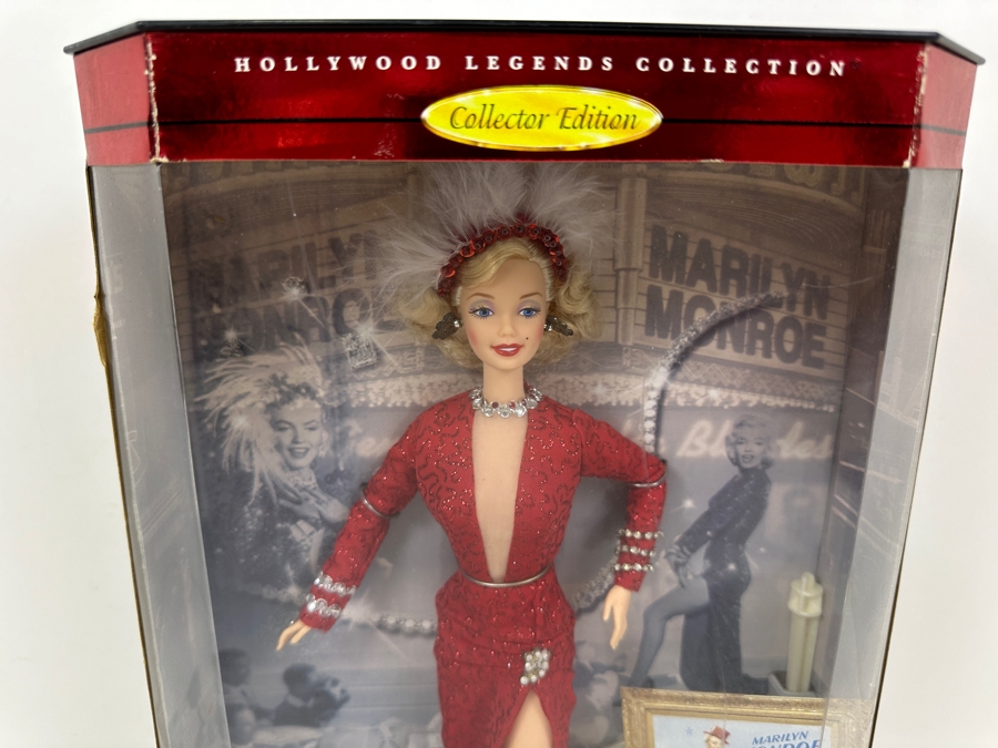 Vintage 1997 Mattel Barbie Collector Edition Hollywood Legends Collection Barbie As Marilyn Gentlemen Prefer Blondes In Box 17452 [Photo 2]